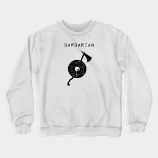 Barbarian - Dark on Light Crewneck Sweatshirt